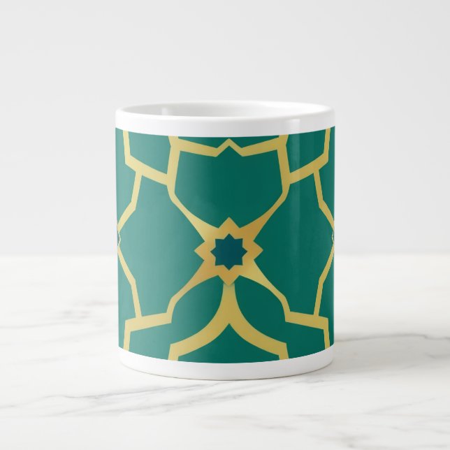 Caneca De Café Grande Minimalist Line Art  (Frente)