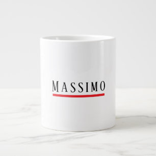 Caneca De Café Grande Minimalista Elegante Clássico Profissional Simples