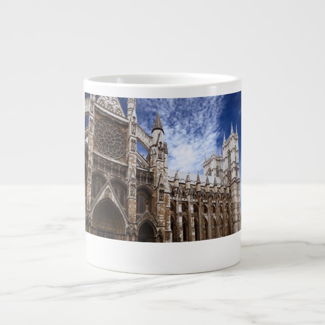 Caneca De Café Grande Minster Ocidental Abbey Mugs. (Frente)