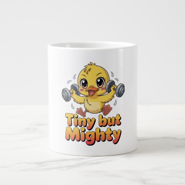 CANECA DE CAFÉ GRANDE MINÚSCULO MAS PODEROSO (Frente)