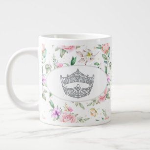 Caneca De Café Grande Miss América Pageant Crown Jumbo Mug