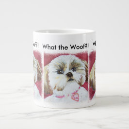 CANECA DE CAFÉ GRANDE MISTO DE SHIH TZU BRINQUEDO