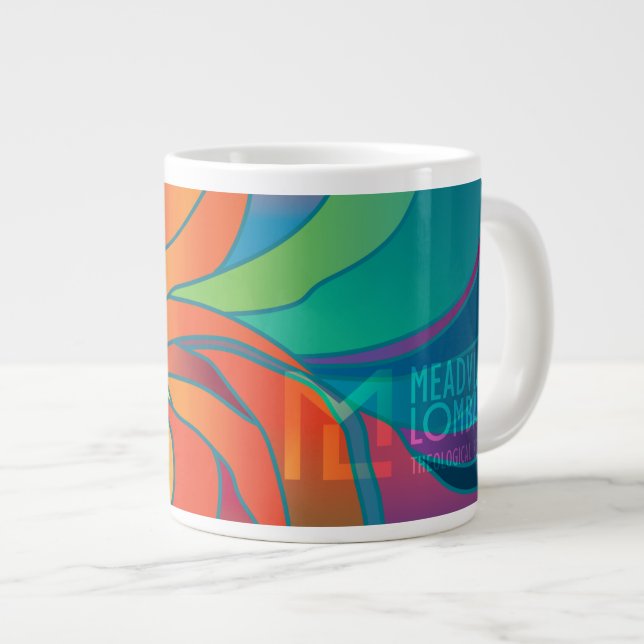 Caneca De Café Grande MLTS Chalice Art Mug, Jumbo (Frente Esquerda)