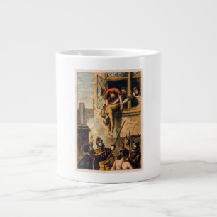 Caneca De Café Grande Mob Justice no Santo Bartholomew Day Massacre