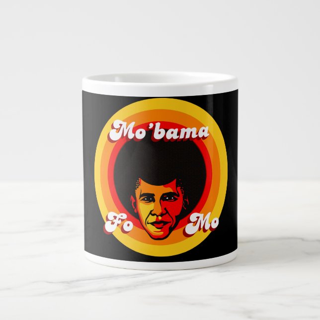 Caneca De Café Grande Mo'bama Jumbo Mug (Frente)