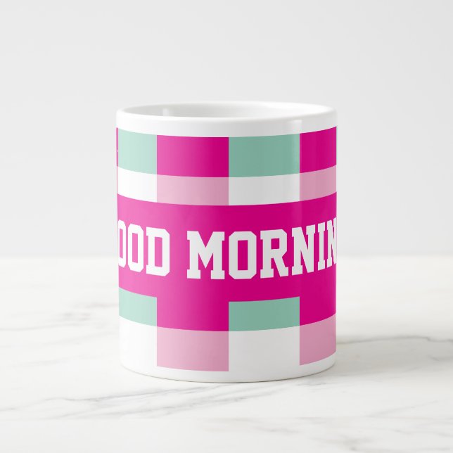 Caneca De Café Grande Modelo de Nome  (Frente)
