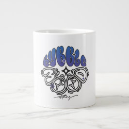 Caneca De Café Grande Modo de rua