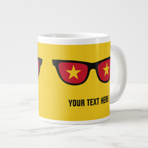 Caneca De Café Grande Molas personalizadas vietnamitas