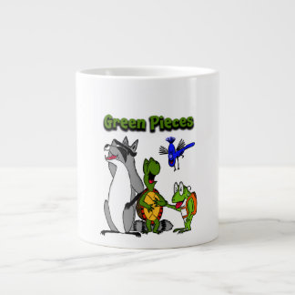 Caneca De Café Grande Molho Verde Jumbo 20 oz
