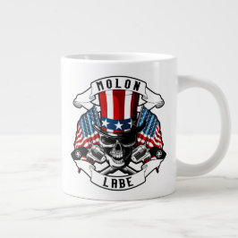 Caneca De Café Grande "MOLON LABE" 20oz