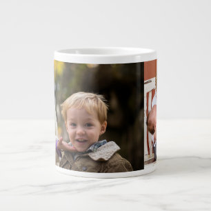 Caneca De Café Grande Momentos Personalizados Cerejados Mug - Capture se