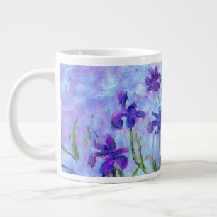 Caneca De Café Grande Monet Lilac Irises