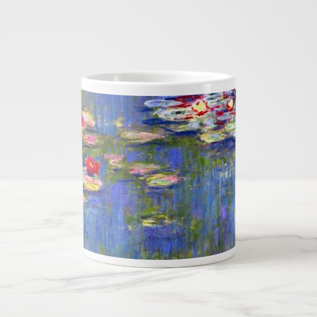 Caneca De Café Grande Monet Water Lilies  (Frente)