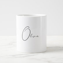 Monograma Elegante Simples Clássico Personalizado