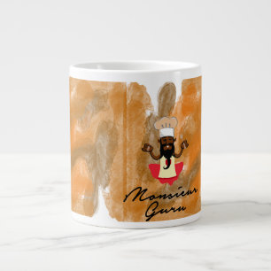 Caneca De Café Grande Monsieur Guru