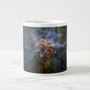 Caneca De Café Grande Montanha Mística na Nebulosa Carina Hubble Space