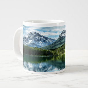 Caneca De Café Grande Montanhas   Rockies canadenses, Alberta Canada