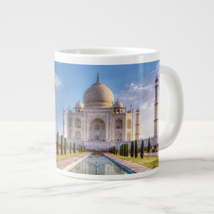 Caneca De Café Grande Monumentos   Taj Mahal Sunrise