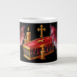 Caneca De Café Grande Morcegos Vampiros