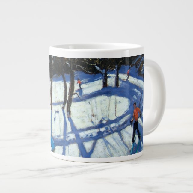 Caneca De Café Grande Morzine da Trilha Winding (Frente Esquerda)