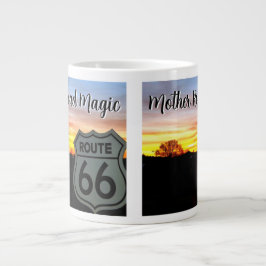 Caneca De Café Grande Mother Road Magic