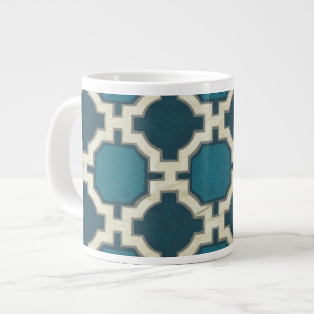 Caneca De Café Grande Motivos de mercado VI (Frente Esquerda)
