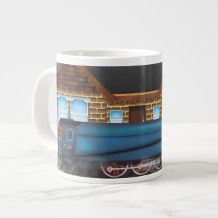 Caneca De Café Grande Motor a vapor