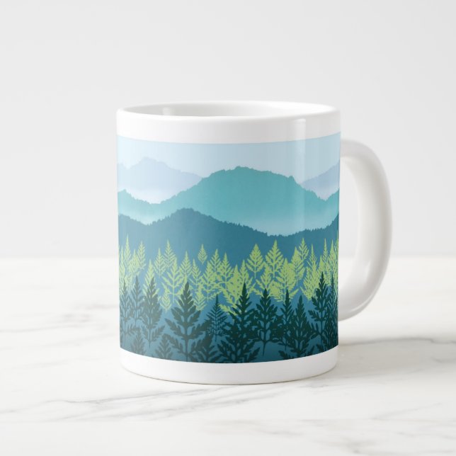 Caneca De Café Grande Mountain Nursery 20 oz.caneca jumbo (Frente Esquerda)
