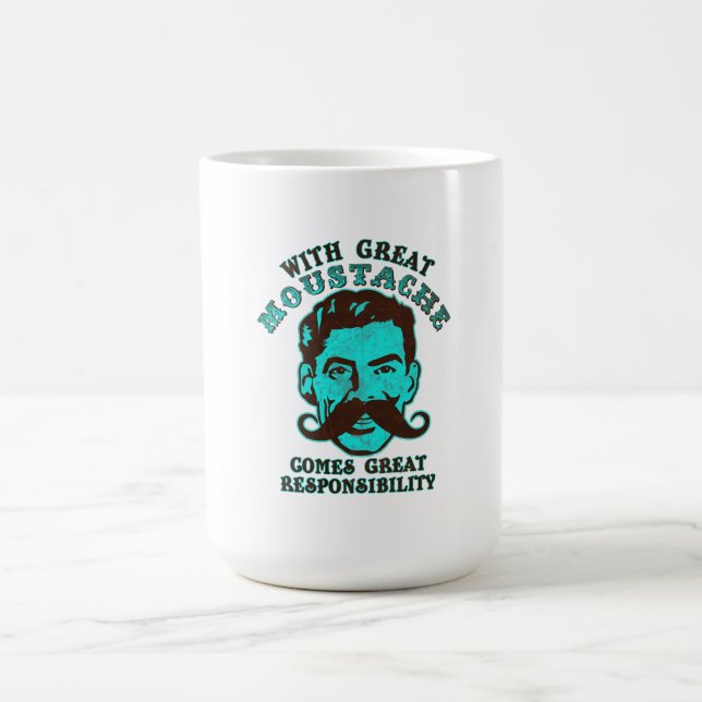Caneca De Café Grande Moustache (Centro)