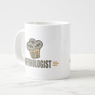 Caneca De Café Grande Muffin engraçado