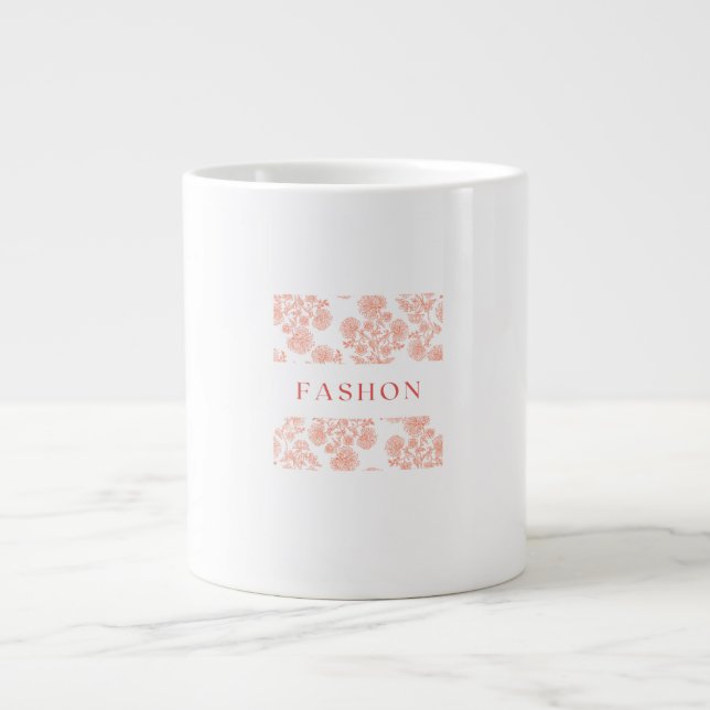 Caneca De Café Grande Mug coffee sample fachion  (Frente)