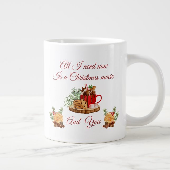 Caneca De Café Grande Mug da Especialidade de Natal (Direita)