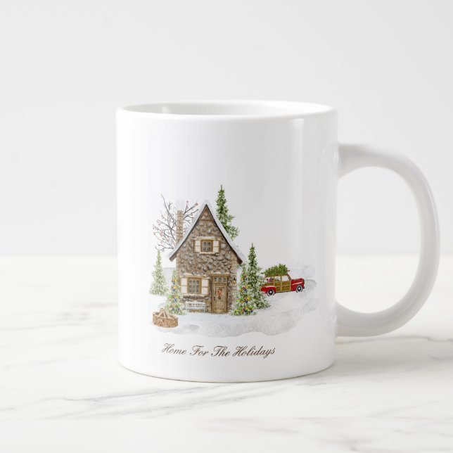 Caneca De Café Grande Mug da Especialidade de Natal (Direita)