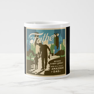 Caneca De Café Grande Mug da especialidade do pai
