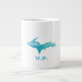 Caneca De Café Grande Mug da Península Superior do Michigan