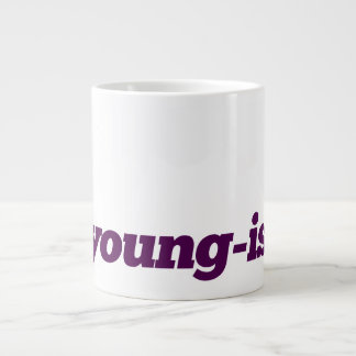 Caneca De Café Grande Mug de Café Extra Grande - #Young-ish - Roxo