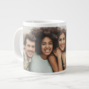 Caneca De Café Grande Mug de Café Fotográfico Amigos