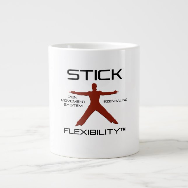 Caneca De Café Grande Mug De Café Jumbo De Flexibilidade (Frente)