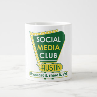 Caneca De Café Grande Mug de café Jumbo do SMCAustin