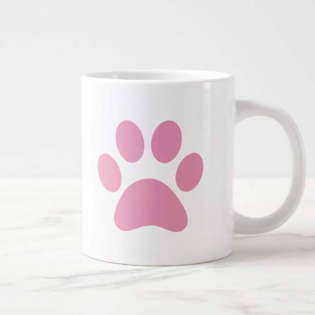 Caneca De Café Grande Mug de café para impressão (Direita)