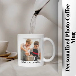 Caneca De Café Grande Mug de Café Personalizado - O Presente Perfeito
