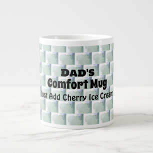 Caneca De Café Grande Mug de conforto de Pai personalizado moderno