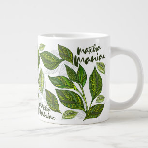 Caneca De Café Grande Mug de Especialidade de Tamanho Jumbo do Matcha Lo