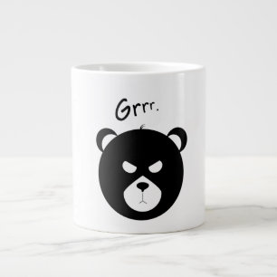 Caneca De Café Grande Mug De Especialidade De Urso Grumpy