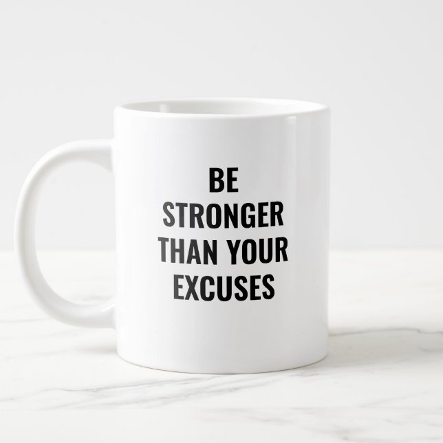 Caneca De Café Grande Mug de especialidade poderoso para Malhação ou met (Esquerda)