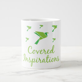 Caneca De Café Grande Mug de Especialidades de Inspirações Cobertas