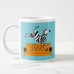 Caneca De Café Grande Mug de logotipo ZebraPark