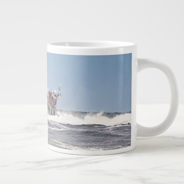 Caneca De Café Grande Mug de treinamento de Surfs USCG (Direita)