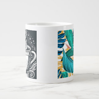 Caneca De Café Grande Mug do Designer