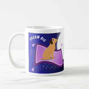 Caneca De Café Grande Mug Inspiracional Sonho